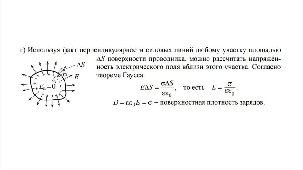 Электрическое поле создаваемое зарядом