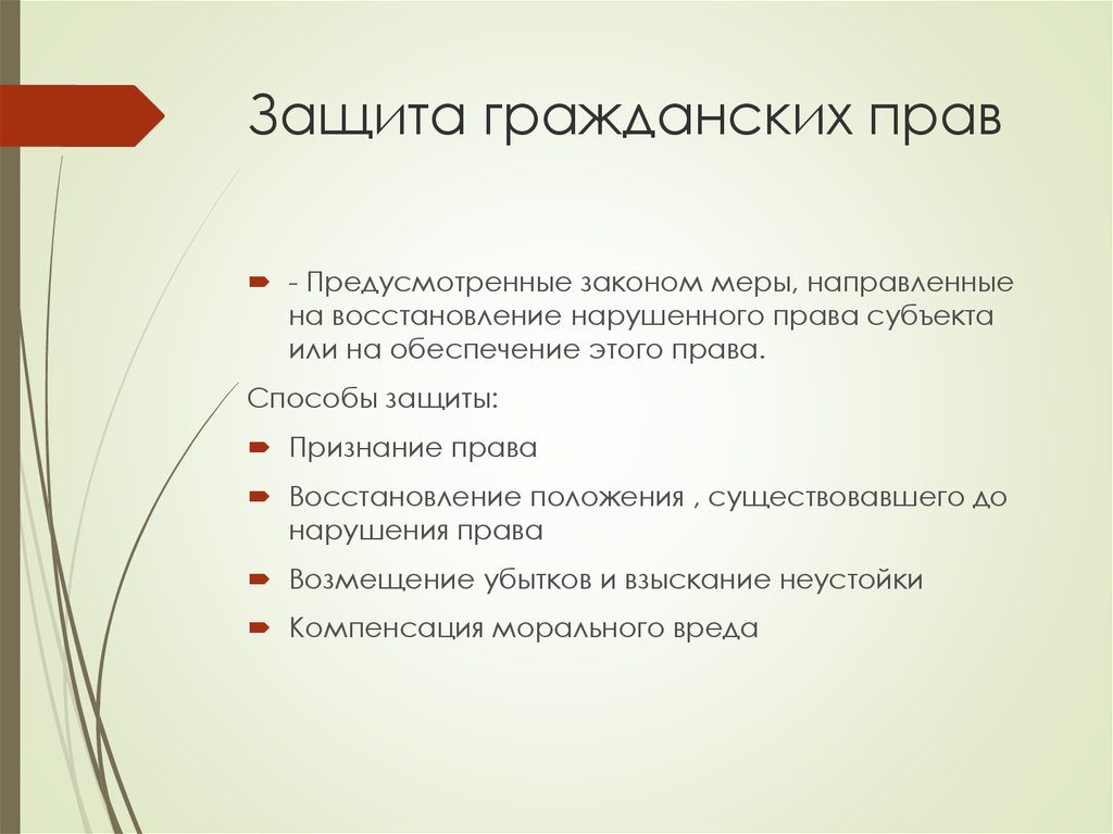 Юридическая предусмотренная законом. Способы защиты жилищных прав. Формы и способы защиты жилищных прав. Способы защиты гражданских прав это предусмотренные законом меры. Виды способы защиты жилищных прав.