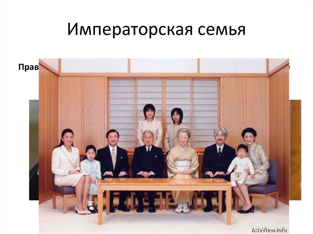 Императорская семья