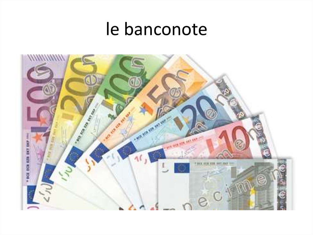 le banconote
