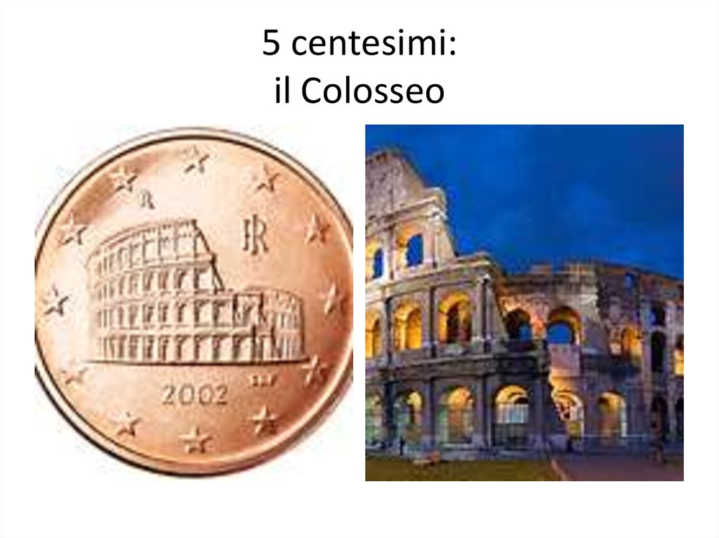 5 centesimi: il Colosseo