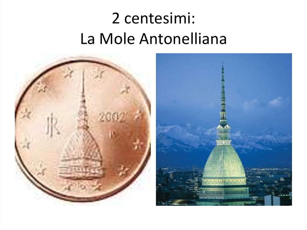 2 centesimi: La Mole Antonelliana