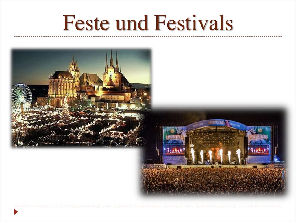 Feste und Festivals