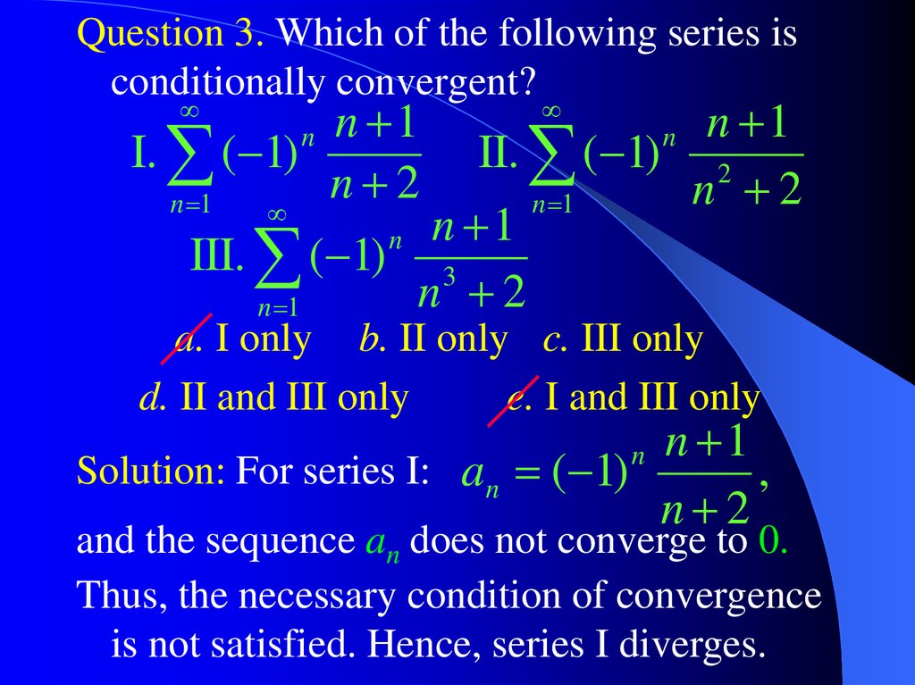 Calculus Find The Radius Of Convergence For 3n Prezentaciya Onlajn