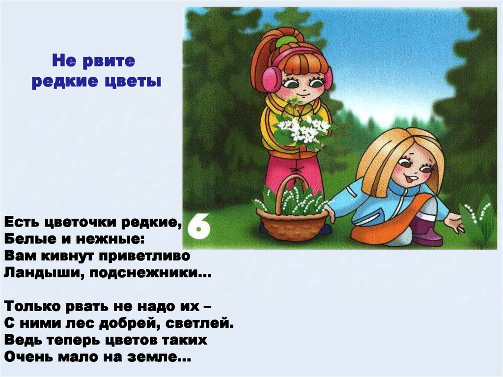 Песни рви цветы