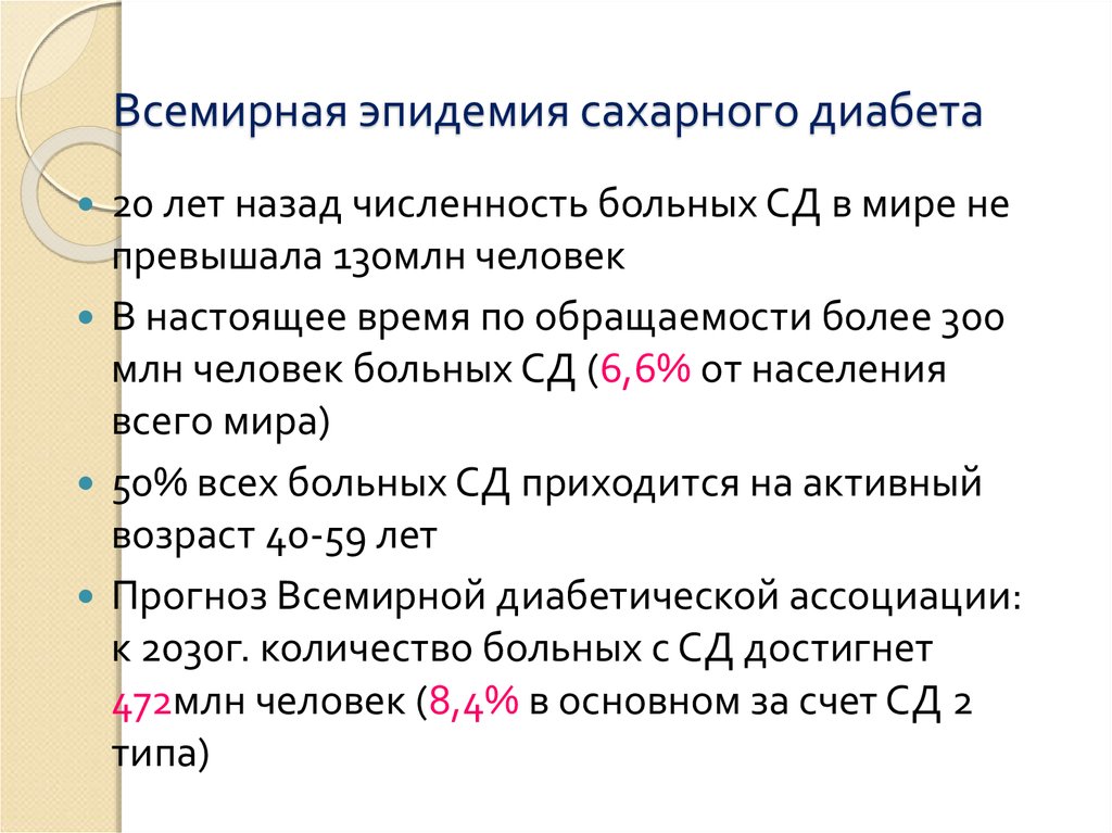 Количество назад. Эпидемия сахарного диабета. Пандемия сахарного диабета. Эпидемия сахарного диабета в мире. Сахарный диабет в 20 лет.