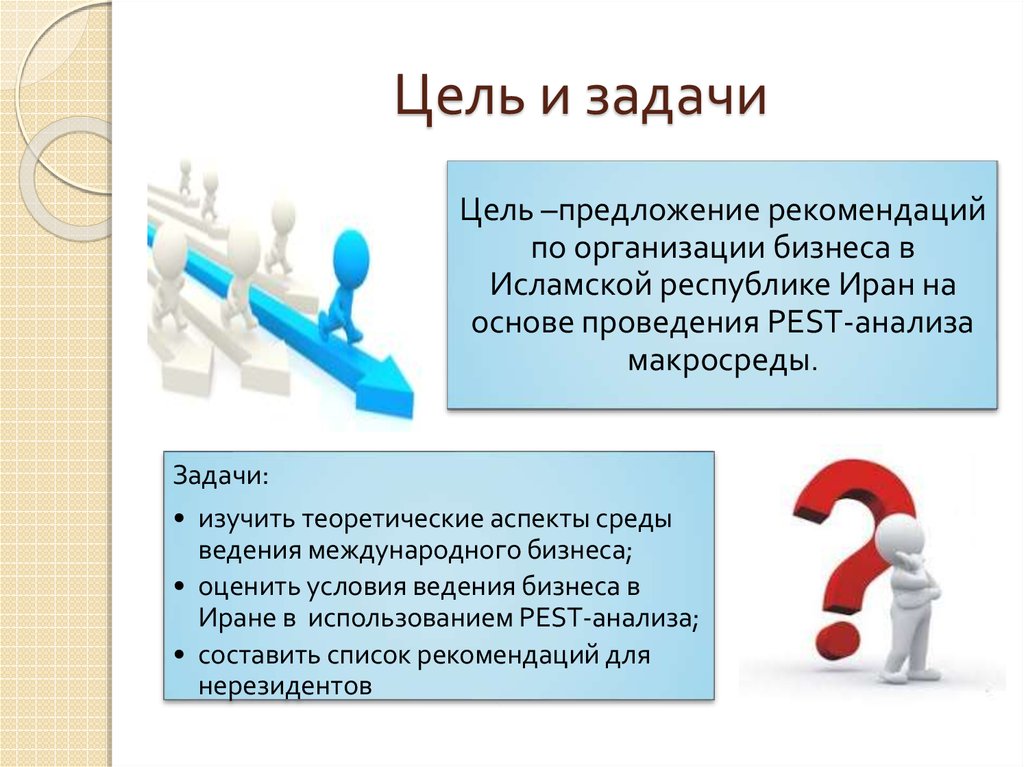 Цель и задачи