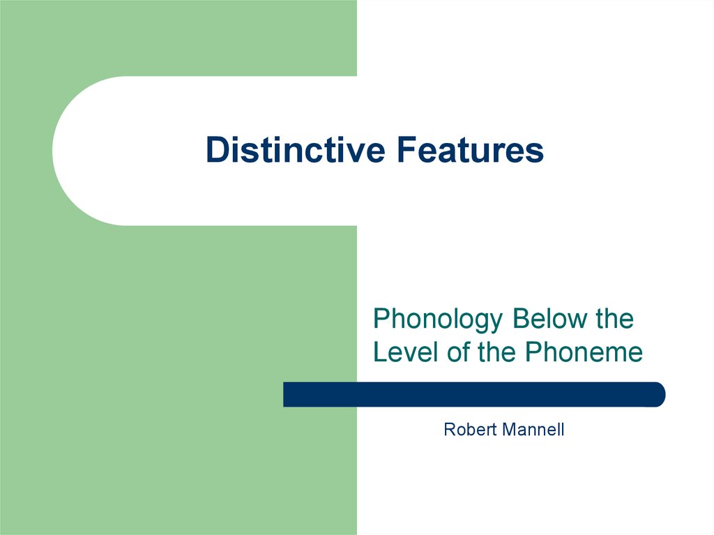 distinctive-features