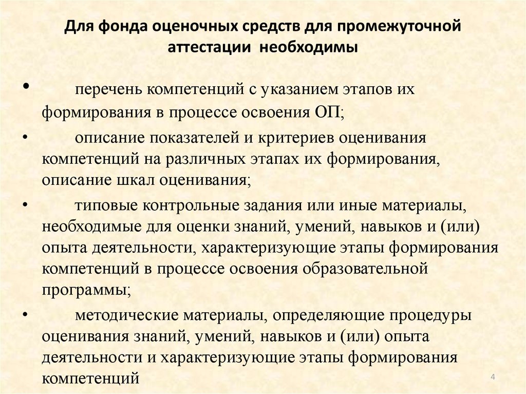 Оценочное средство промежуточной аттестации. Перечень компетенций с указанием этапов. Фонд оценочных материалов для промежуточной аттестации. Фонд оценочных средств пример. Фос это в образовании.