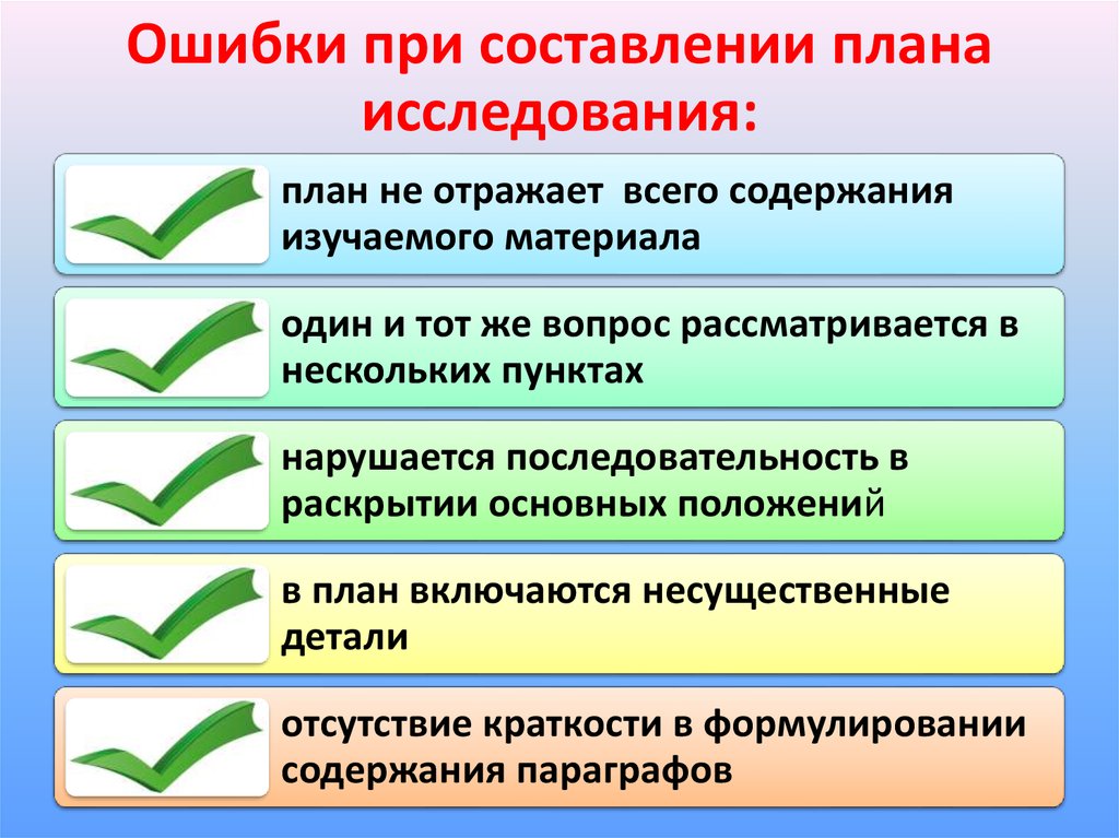 Что предпринимателю важно помнить при составлении плана