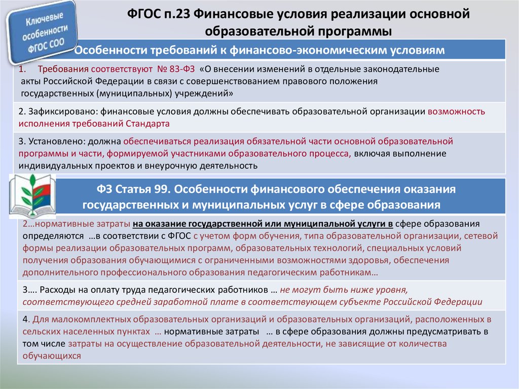 Общеобразовательная организация основная образовательная деятельность. Требования к условиям реализации программ обучения ФГОС. Реализация требований ФГОС. Реализация основных образовательных программ. Программа в сфере образования.