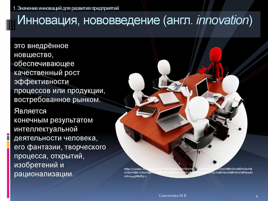 Презентация инновационного продукта