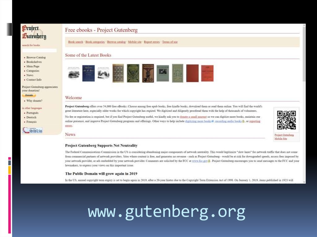 Project gutenberg