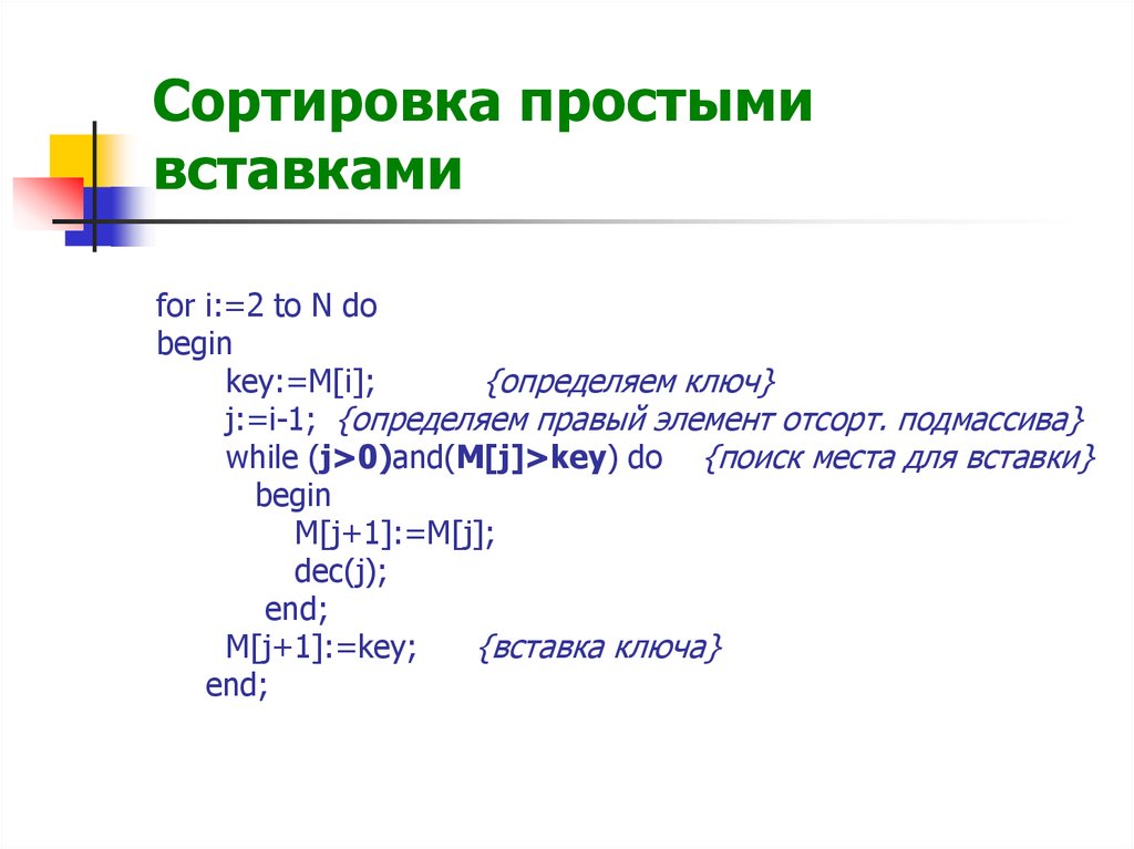 Сортировка вставками. Сортировка методом вставки Паскаль. Сортировка массива методом вставки Паскаль. Алгоритм сортировки массива методом простых вставок. Метод сортировки вставками с++.