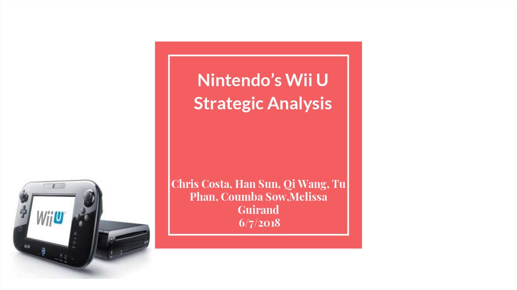 Wii U Architecture  A Practical Analysis