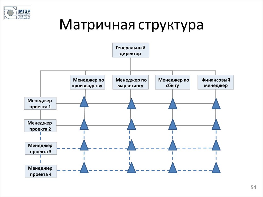 Матричная структура управления проектом