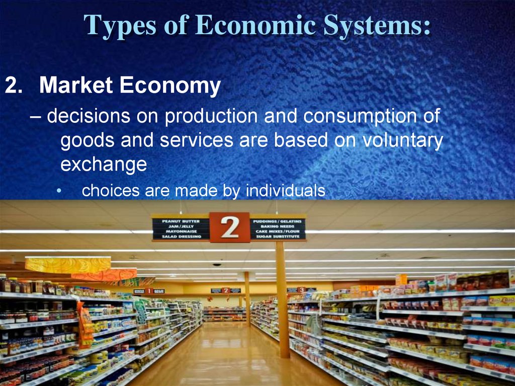 Types of Economic Systems: