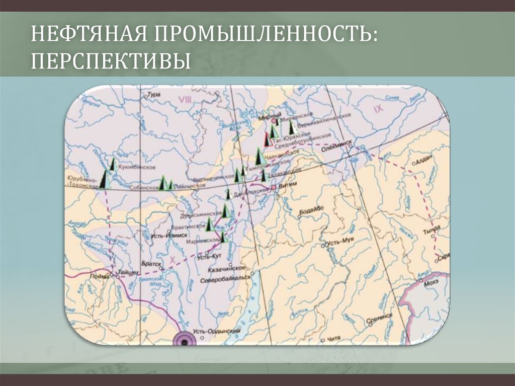 Перспективы развития нефтяной отрасли