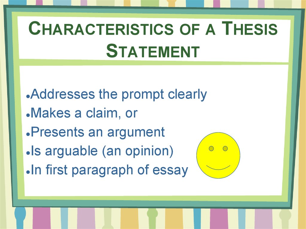 great thesis statements