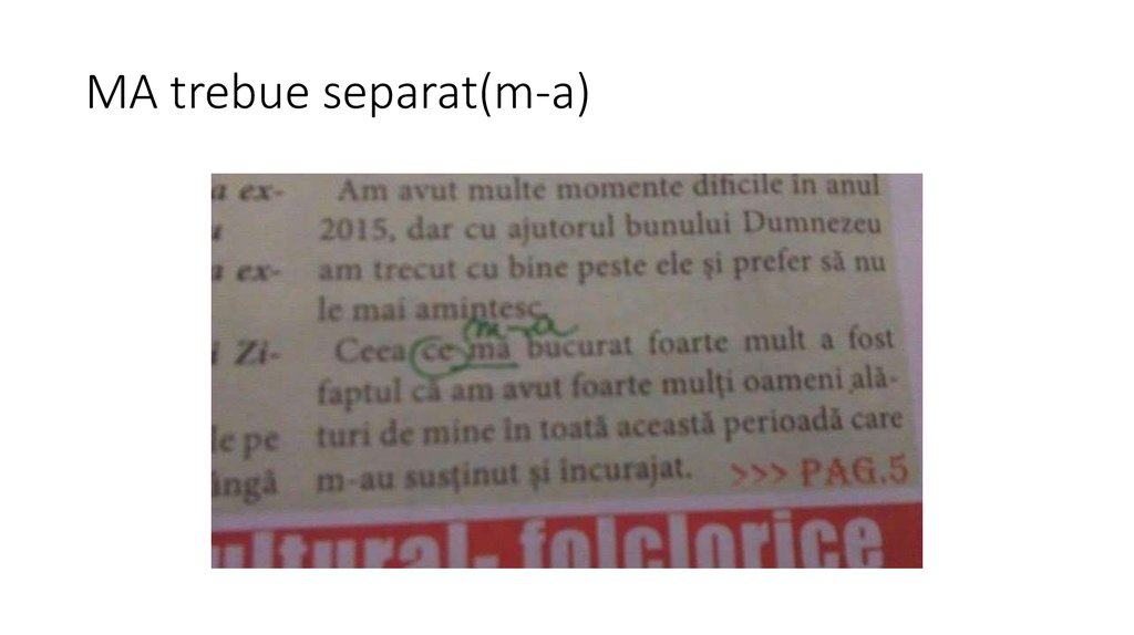 MA trebue separat(m-a)