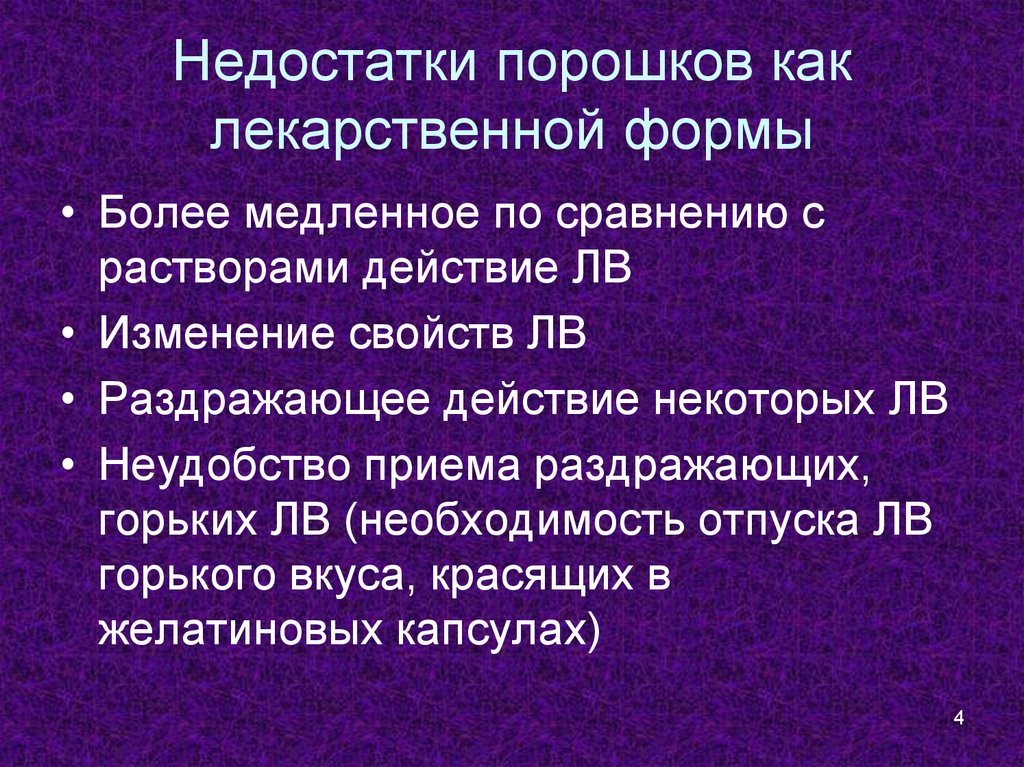 Порошки презентация технология