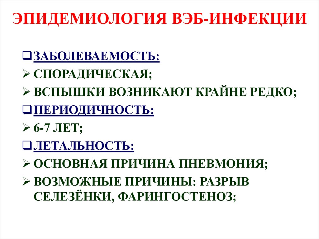 Вэб инфекция