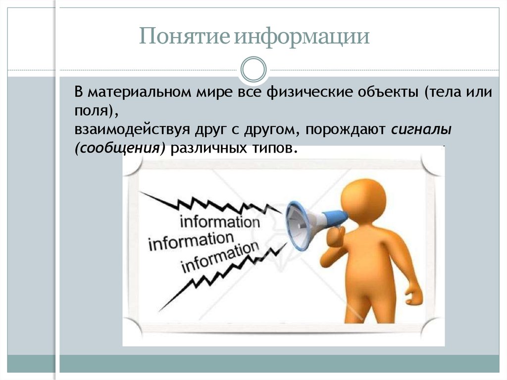 Понятие информация презентация. Информация в материальном мире. Понятие информации. Понимание информации. Термин информация.