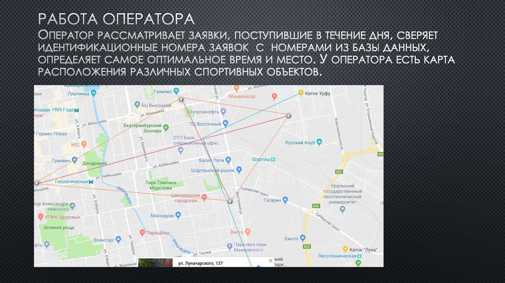 Узнать данные оператора