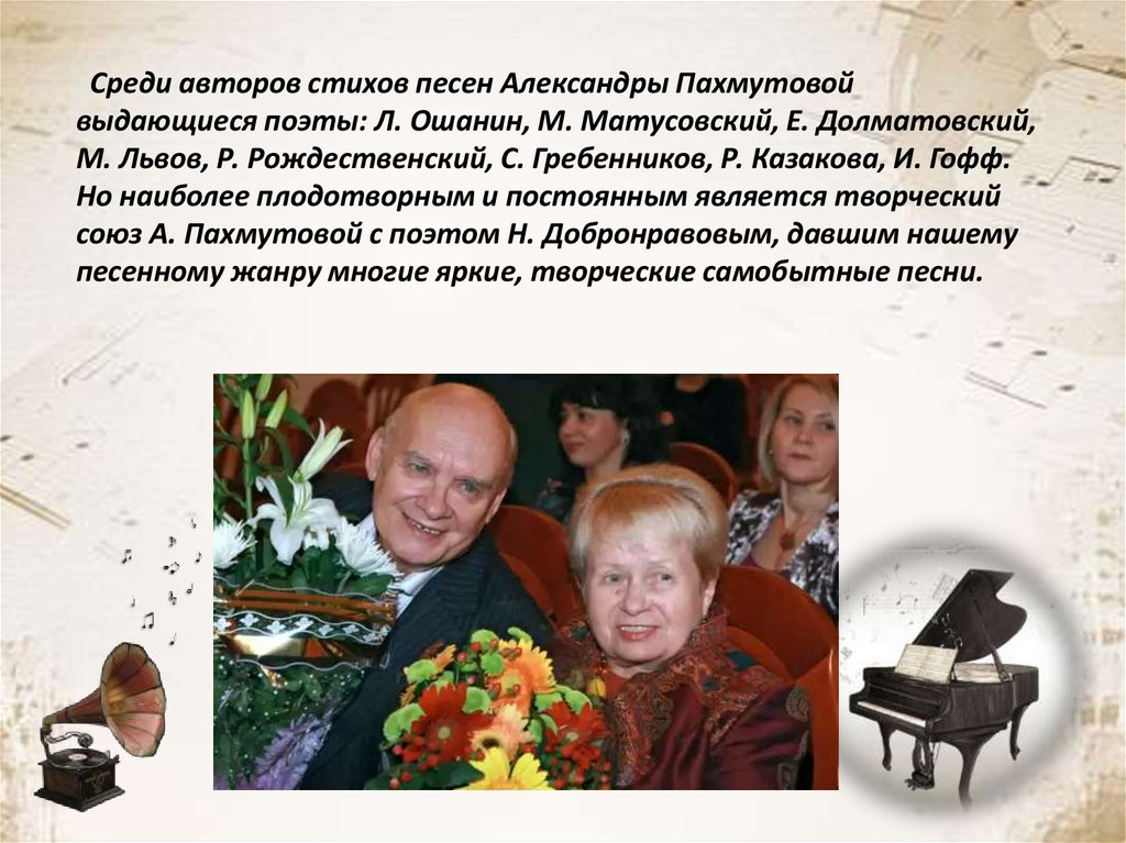 Какие песни добронравова. Дом Александры Пахмутовой и Николая Добронравова.