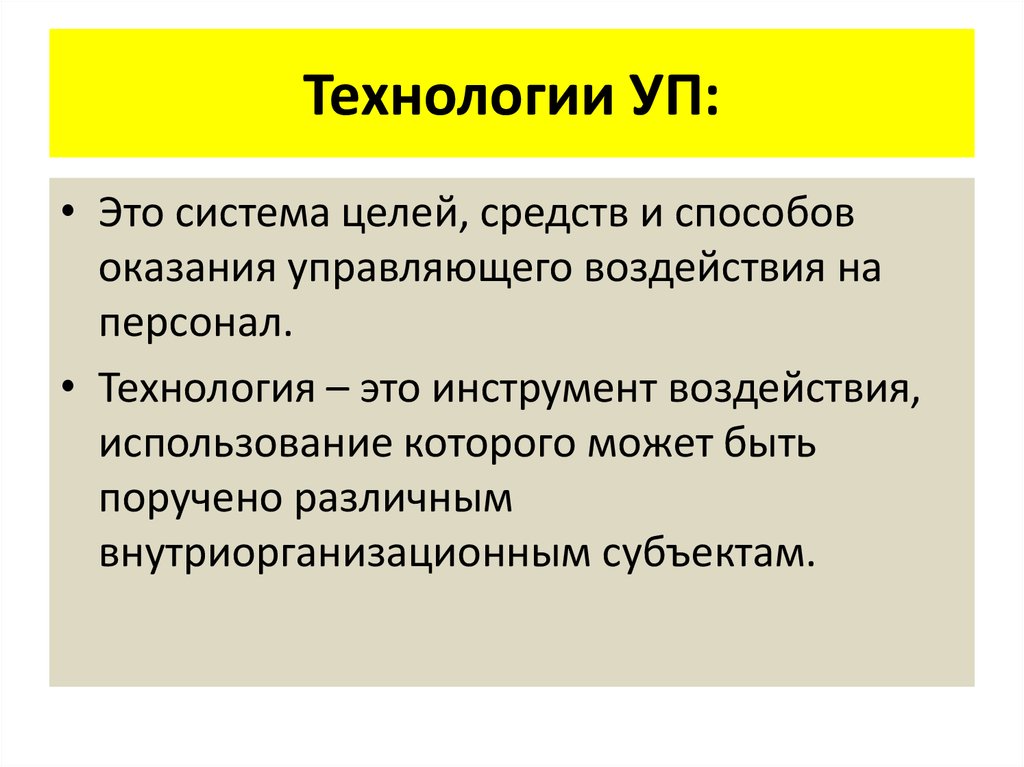 Технология кадр