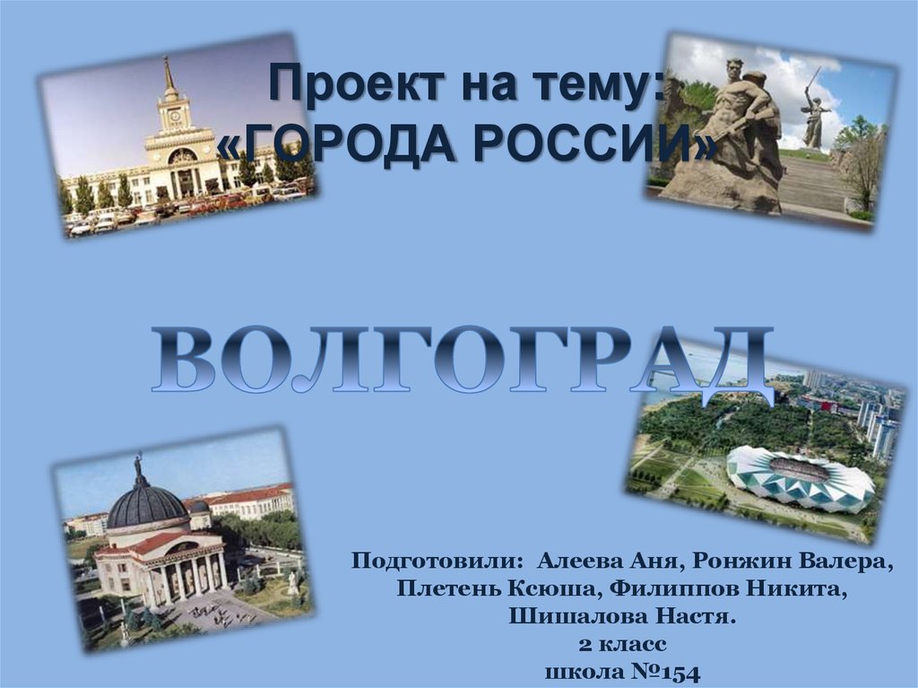 Что такое проект города россии