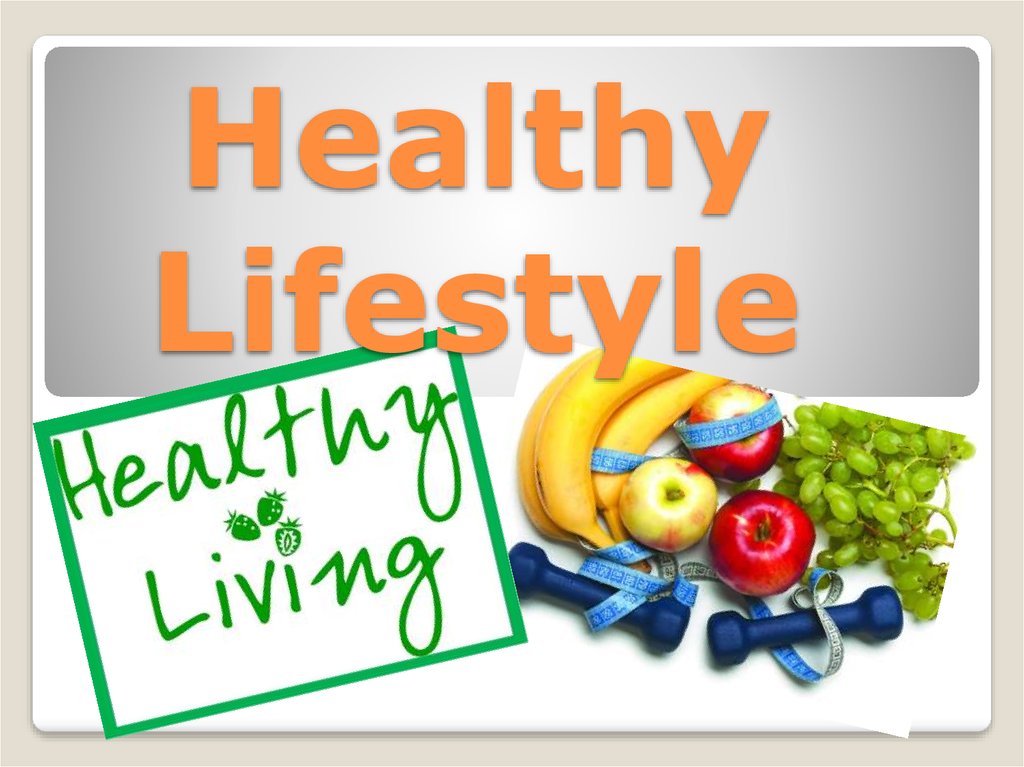 Healthy Lifestyle Online Presentation