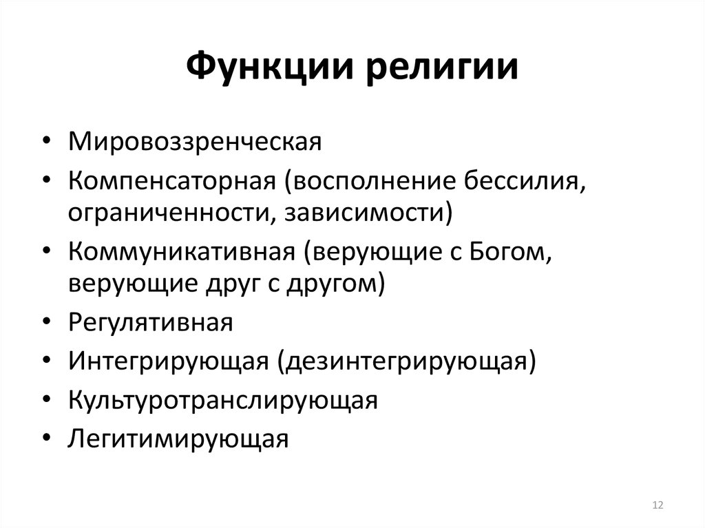 Возможности религии. Функции религии. Религия функции религии. Функции религии мировоззренческая компенсаторная. Функции религии схема.