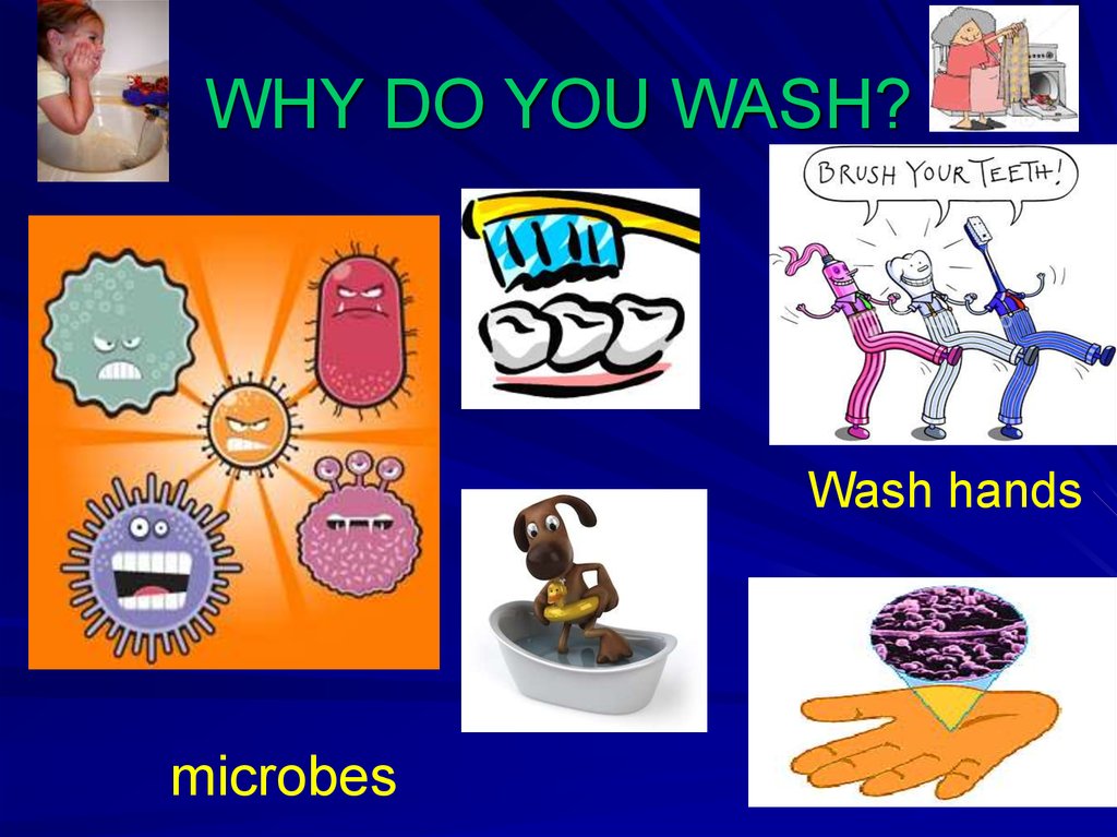 WHY DO YOU WASH?
