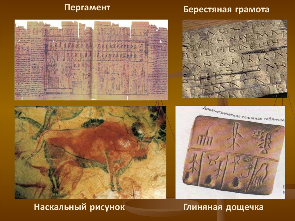 Носитель информации фотографии наскальный рисунок оценка в классном журнале