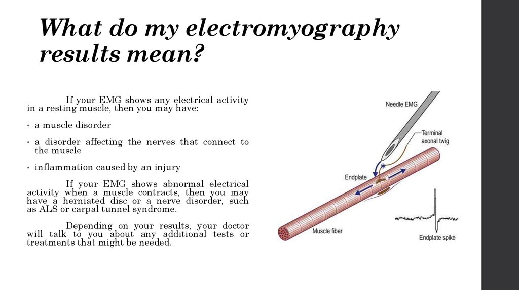 how long do pain and shocks last after emg test