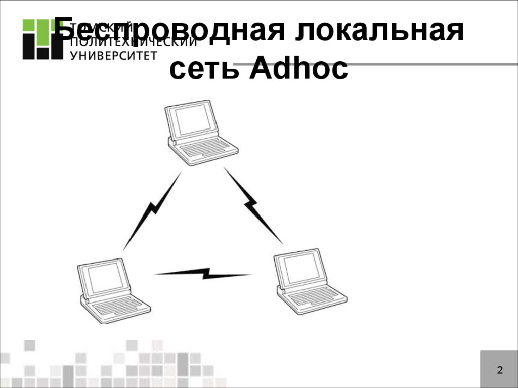 Беспроводная локальная сеть Adhoc