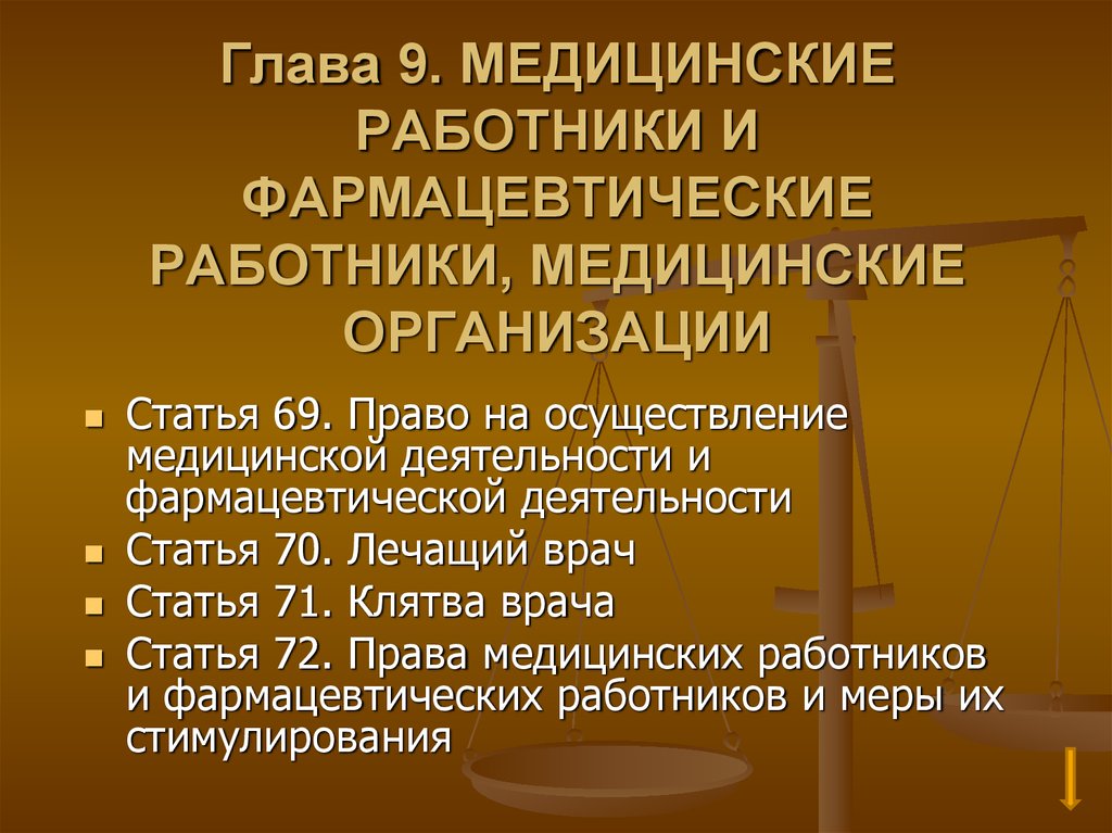 Полномочия медицинской организации. Статья 72 медицина.