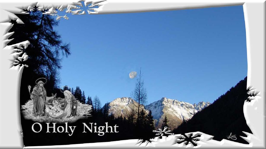 O holy night. Полотенце 