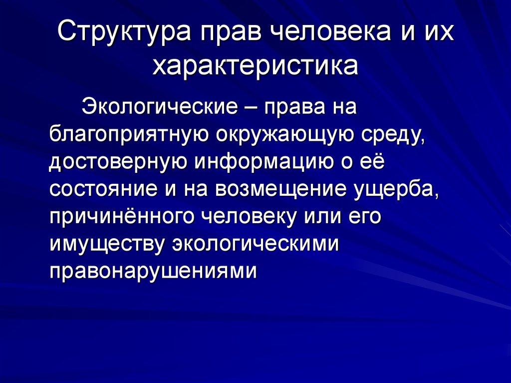 Права человека понятие сущность структура презентация