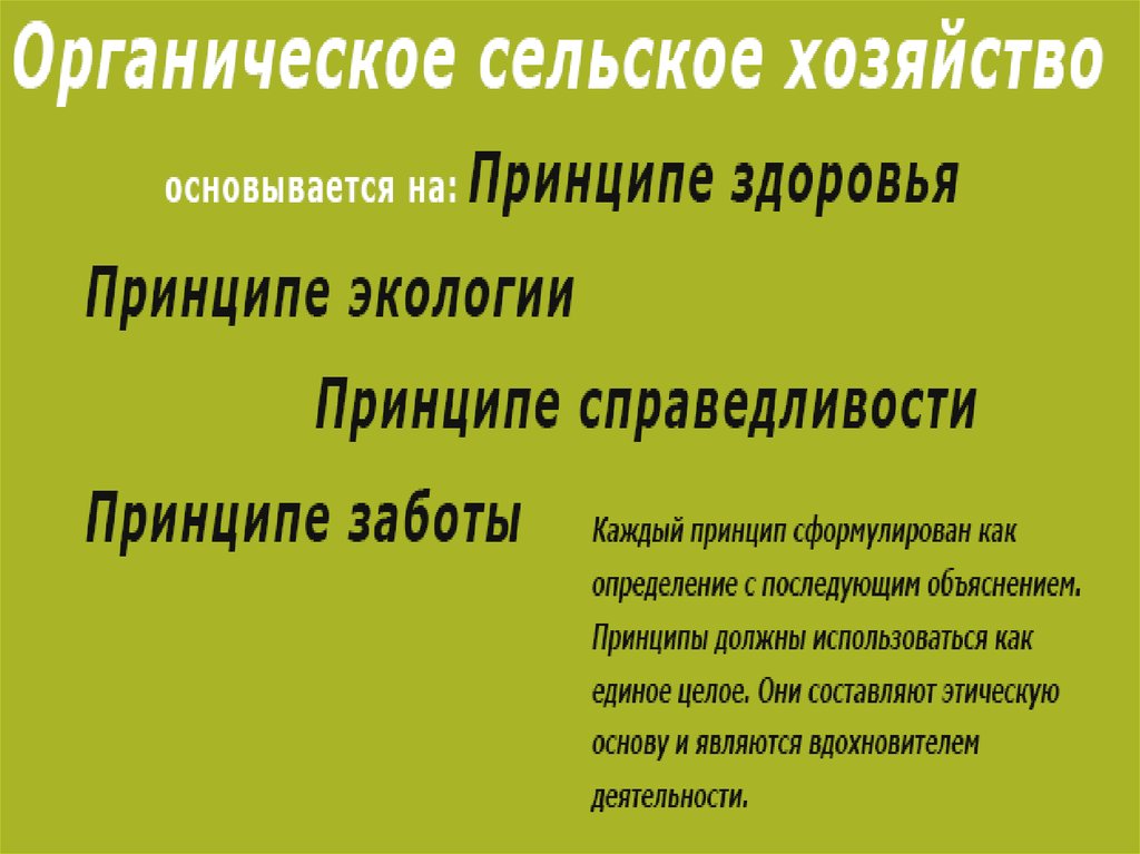 Органическое сельское хозяйство сколько стран приняли закон. Принципы органического сельского хозяйства. Принципы экологического земледелия. Принципы органического земледелия. Органическое сельское хозяйство презентация.