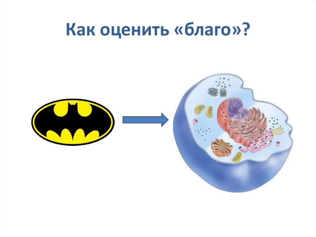 Как оценить «благо»?