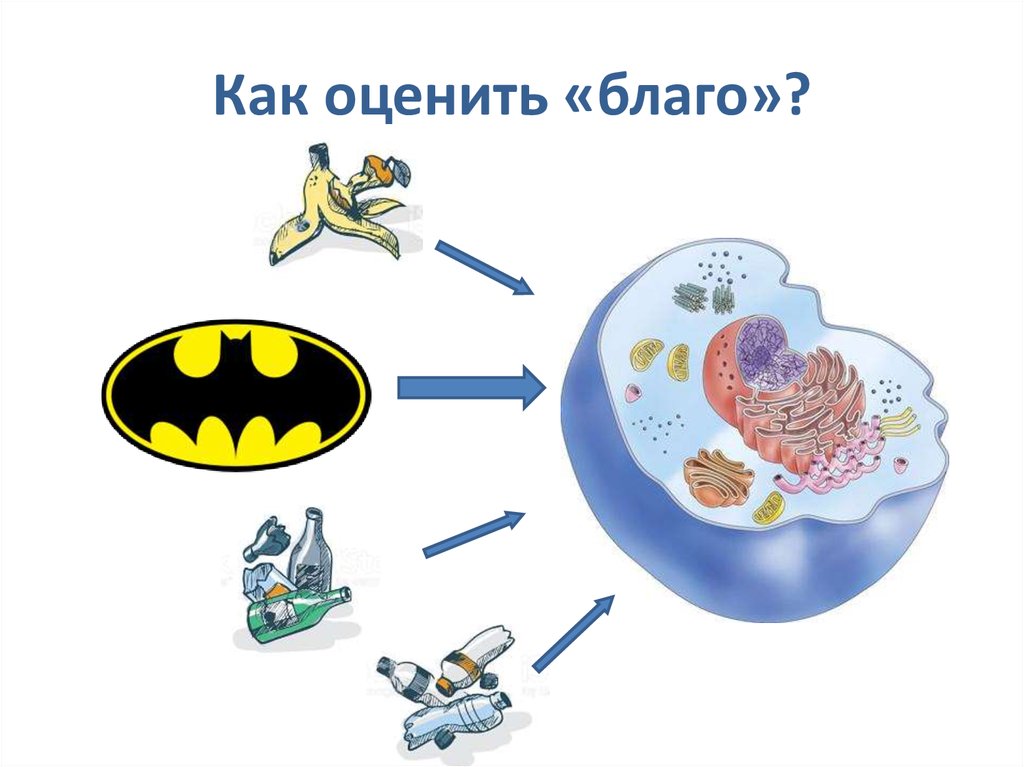 Как оценить «благо»?