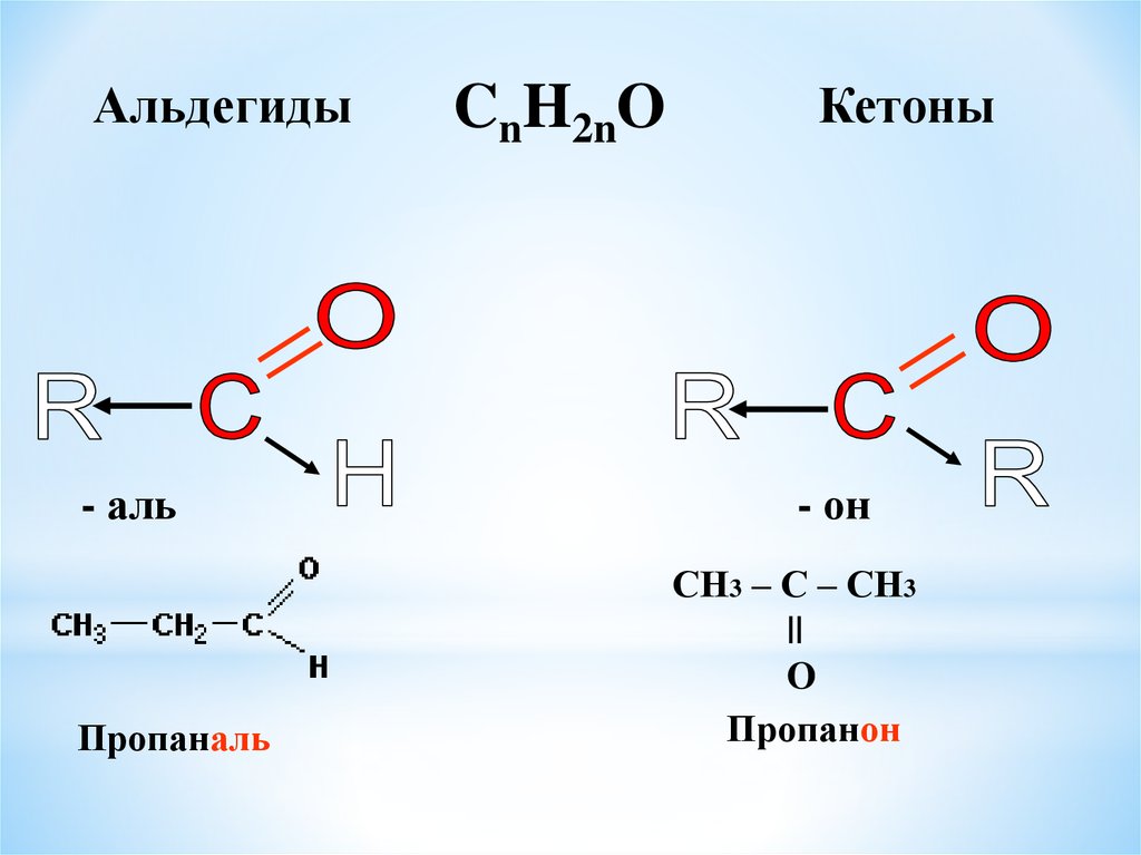 Ch 3 cho. Пропаналь и пропанон. Кетоны и альдегиды + o2. Альдегидная группа формула пример. Кетоны общая формула.