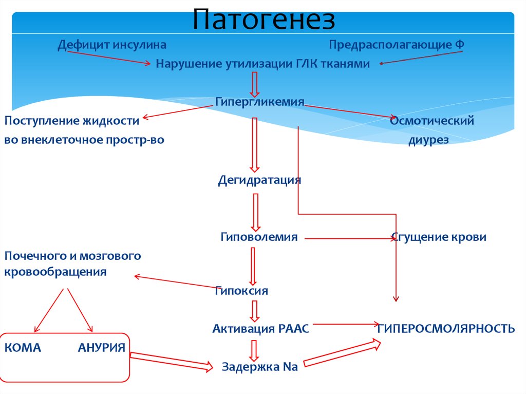 Патогенетические методы коррекции гипергликемии и гиперхолестеринемии схема