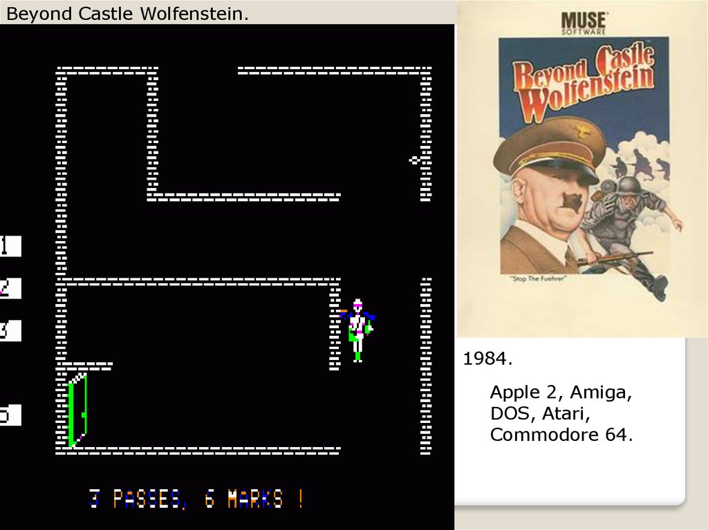 Beyond castle wolfenstein. Wolfenstein 1984. Castle Wolfenstein 1984. Castle Wolfenstein 1984 обложка.