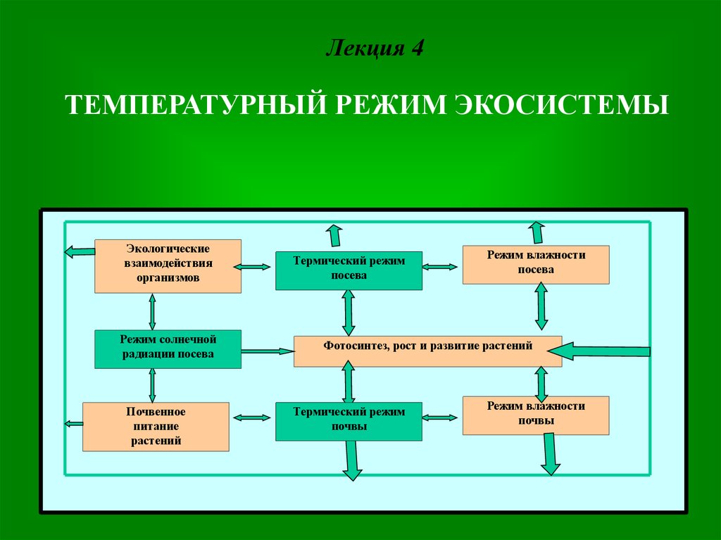 Техногенные экосистемы презентация