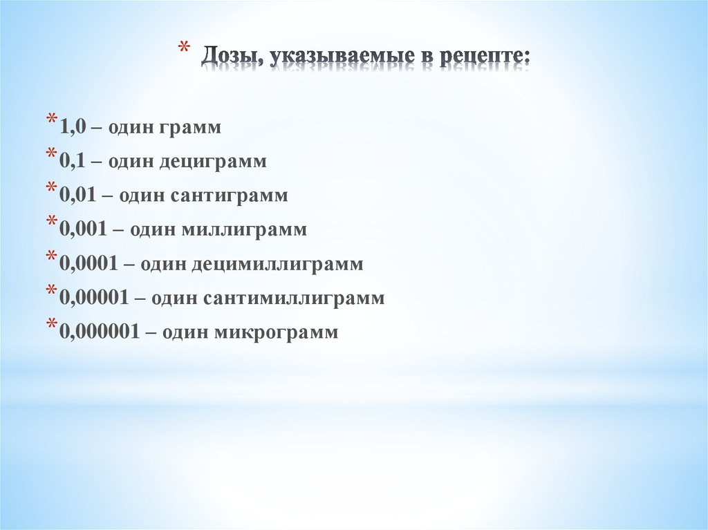 1 грамм в рецепте. Дозировка на латыни. Дозировки в рецептах.