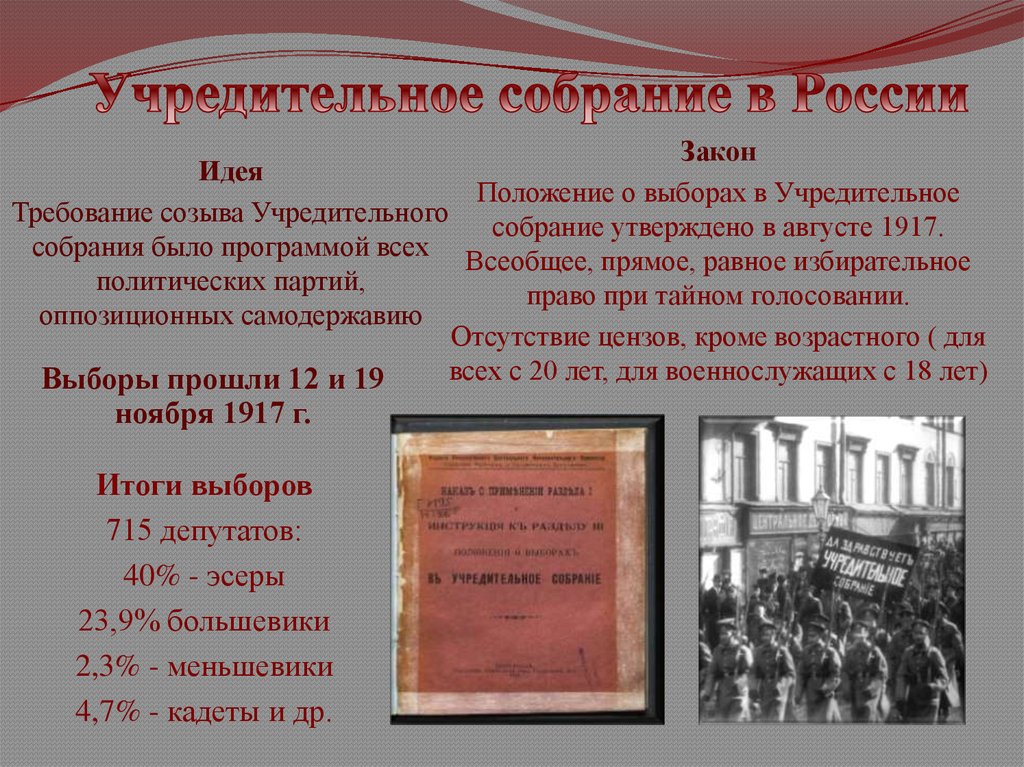 Всероссийский съезд и учредительное собрание. Партийный состав учредительного собрания 1918. Роспуск учредительного собрания 1917. Состав учредительного собрания 1918. Идея учредительного собрания 1917.