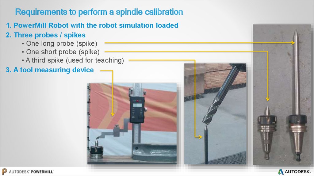 Tool and Spindle Calibration - online presentation